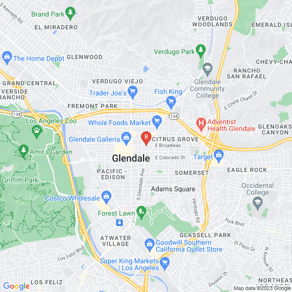 Party Plaza location map