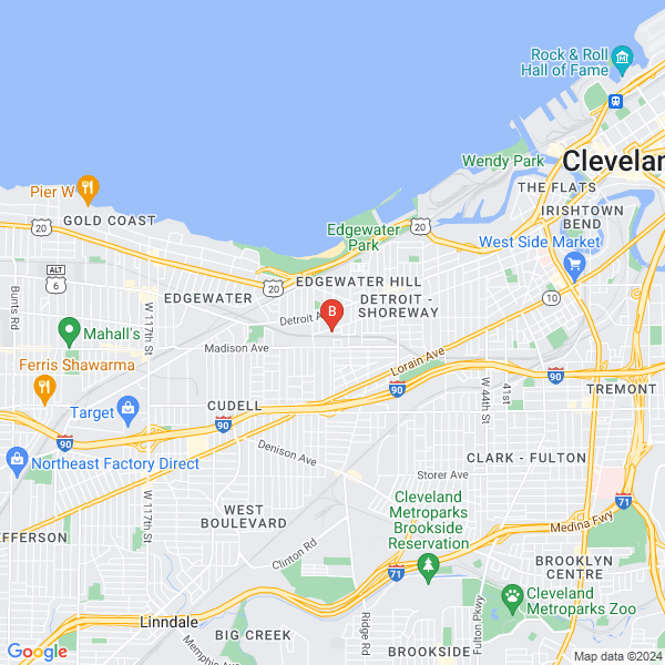 Shed Shuttle location map