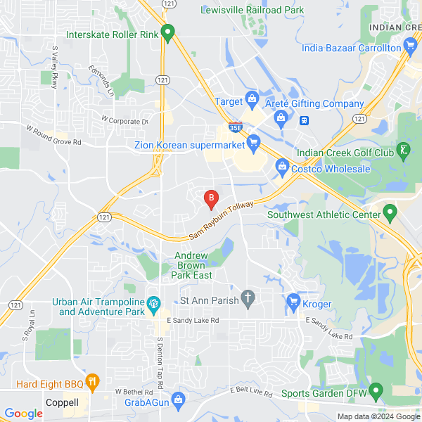 Tow Truck In Lewisville location map