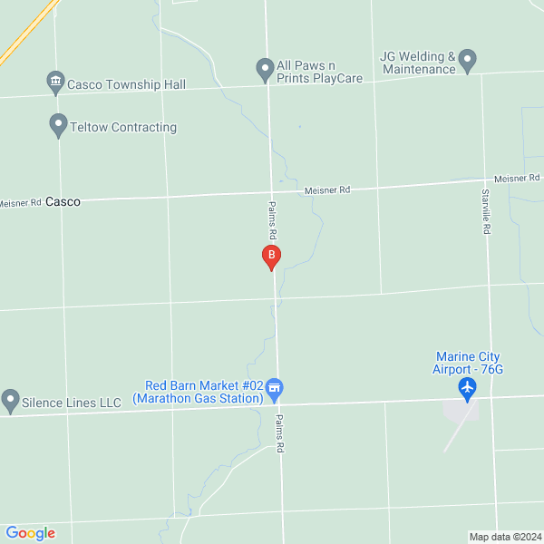 Waterdogs Plumbing location map