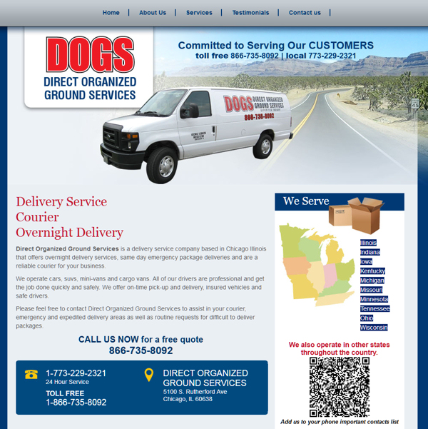 Direct Organized Ground Service business image