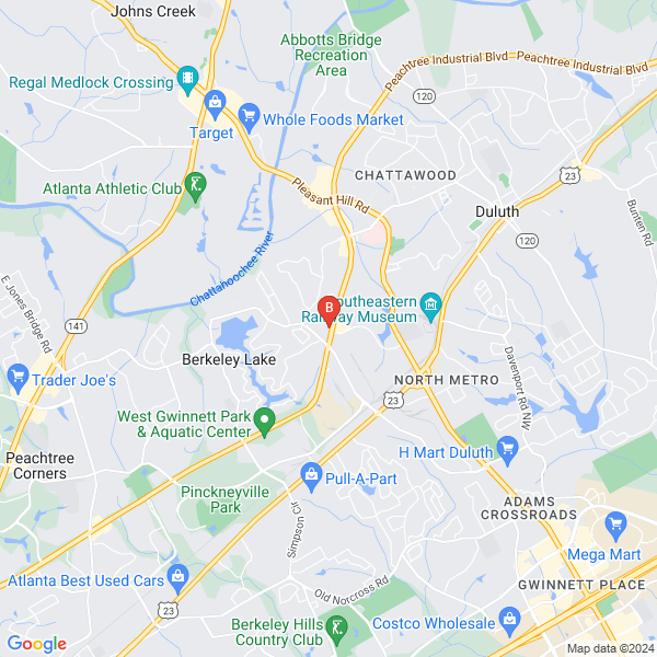 RC Transmission location map