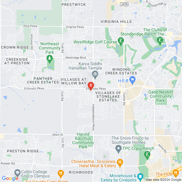Mckinney Tow Truck Service location map