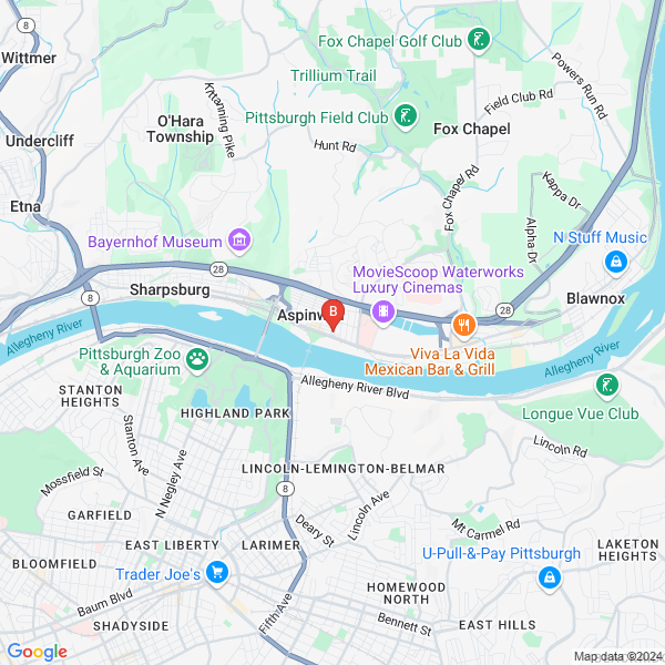 Esspa Organic Hungarian Skincare and Salon location map