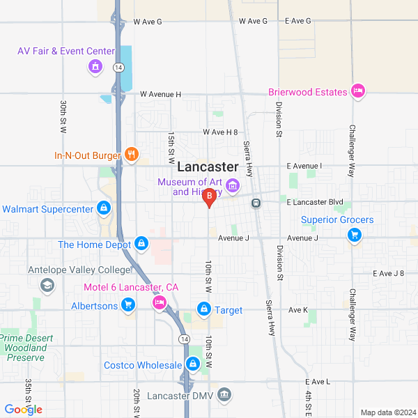 Budget Insurance & Tax location map